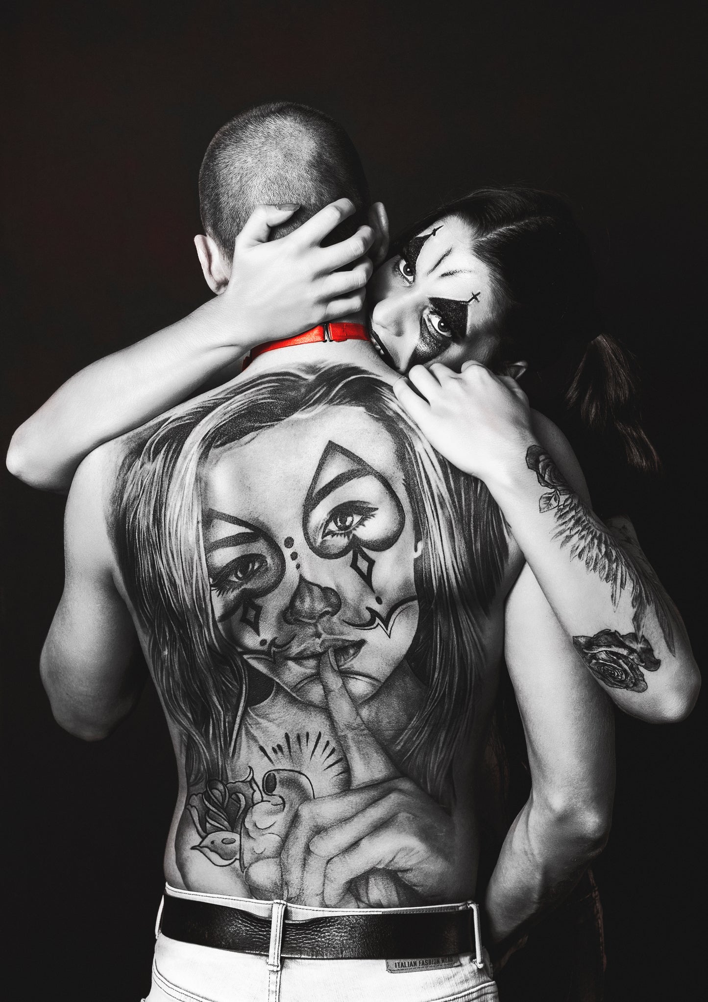 Black-and-white photo “Initiation” by Gabriel — matte print