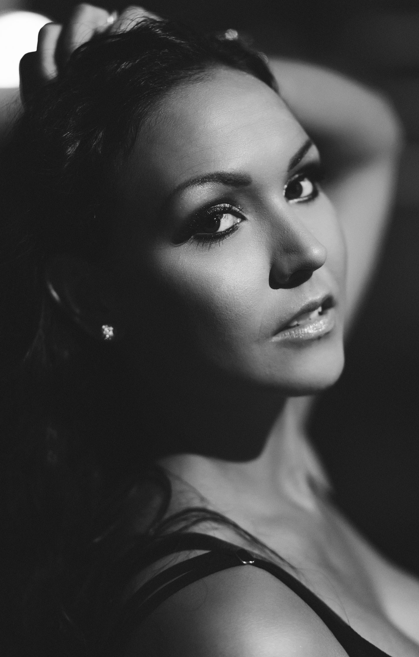 Black-and-white photo “Selin” by Gabriel — matte print