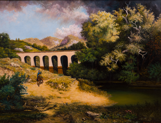 Lanscape with Horseman