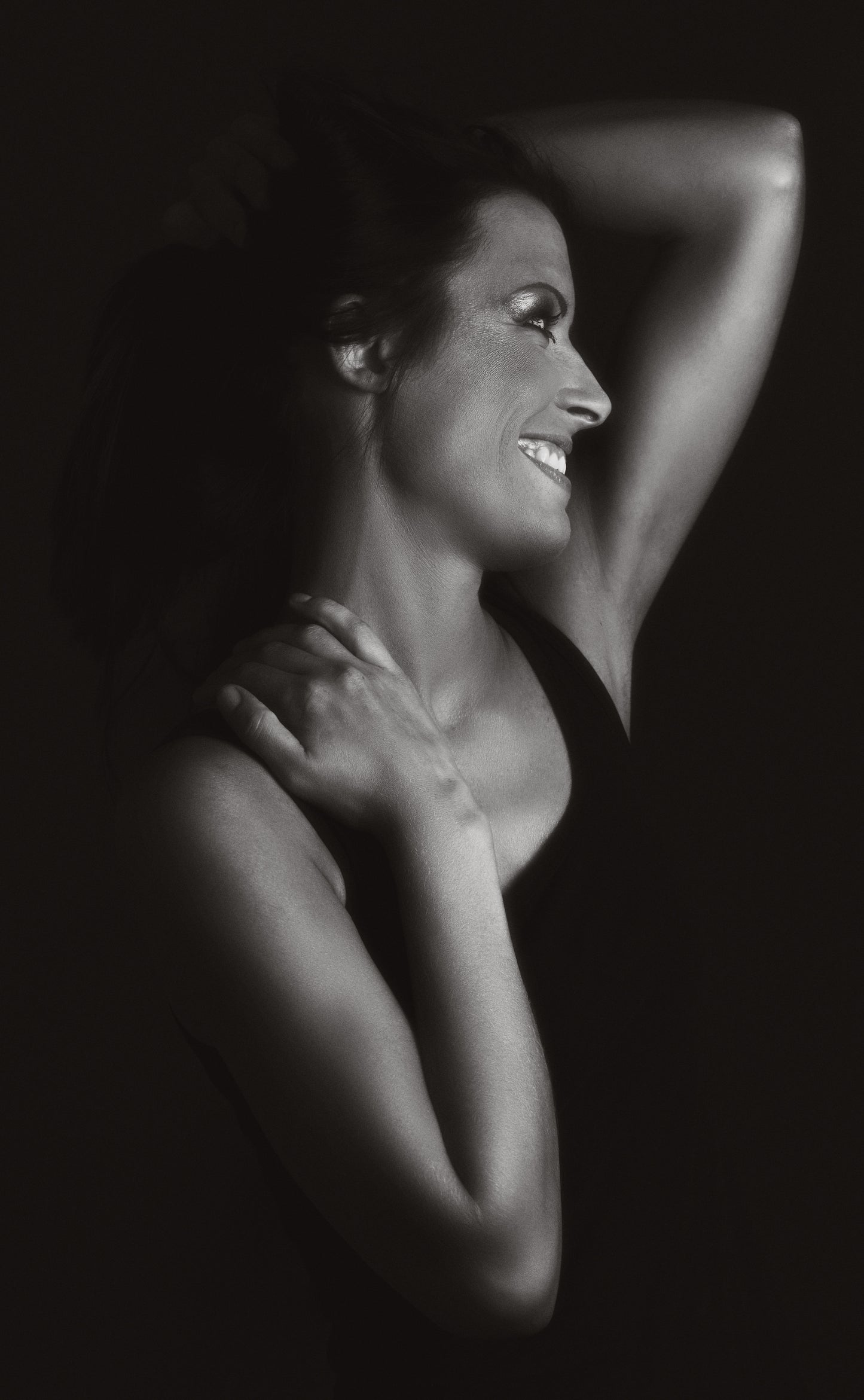 Black-and-white photo “Calling” by Gabriel — matte print