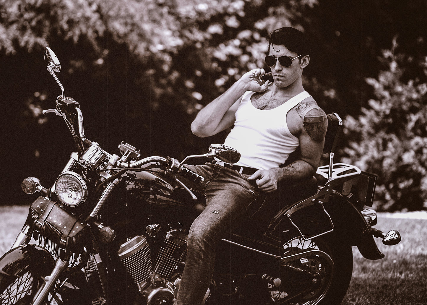 Black-and-white photo “Clif1” by Gabriel — matte print