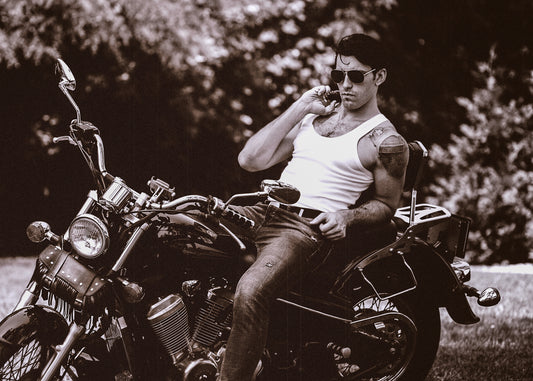 Black-and-white photo “Clif1” by Gabriel — matte print