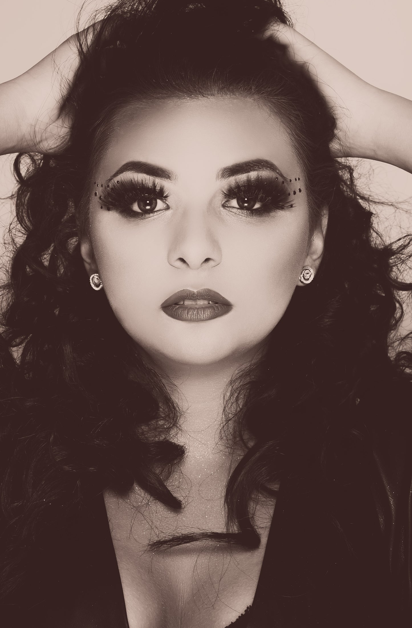 Black-and-white photo “Sibel” by Gabriel — matte print