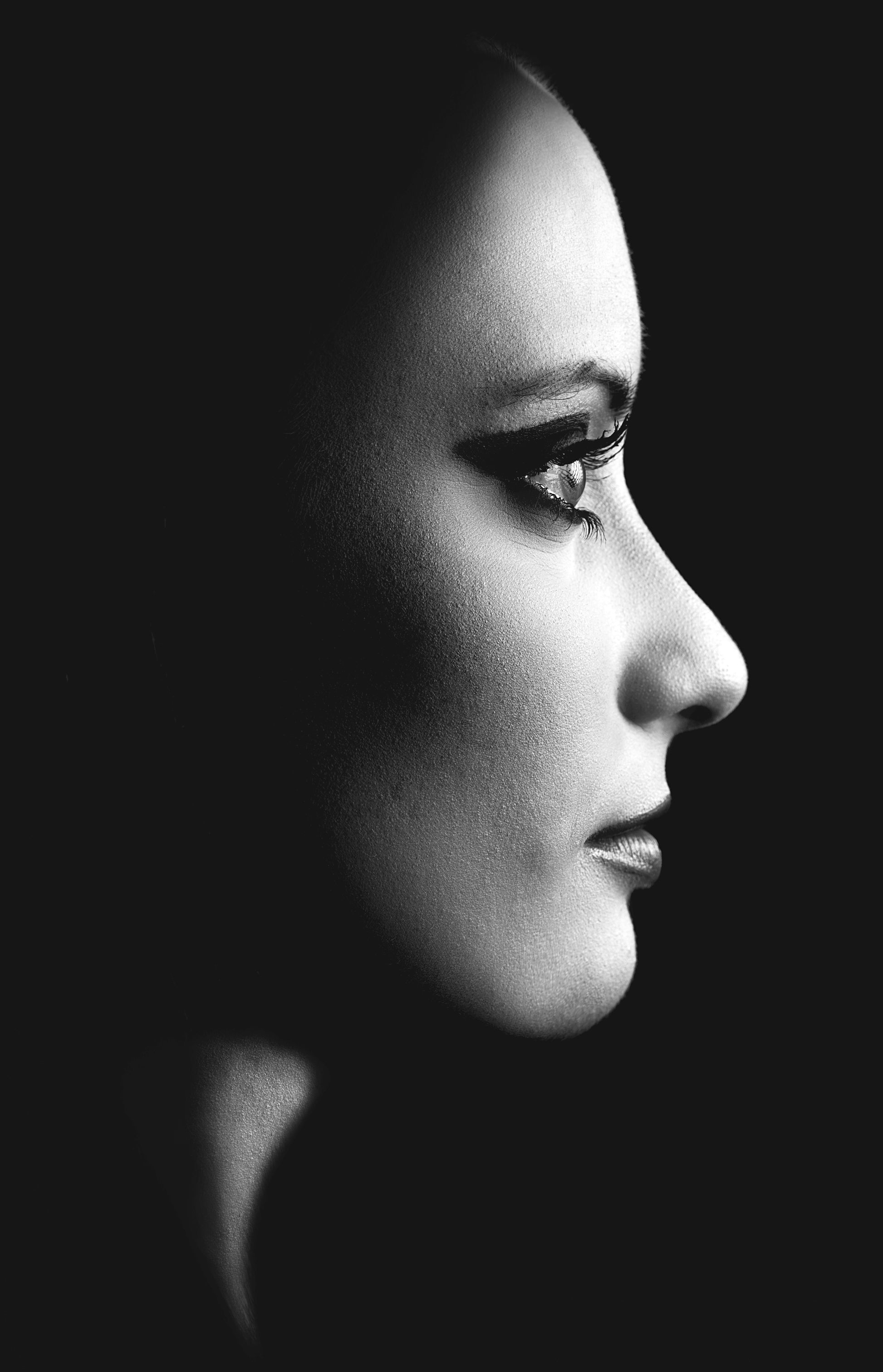 Black-and-white photo “Visio Clara” by Gabriel — matte print