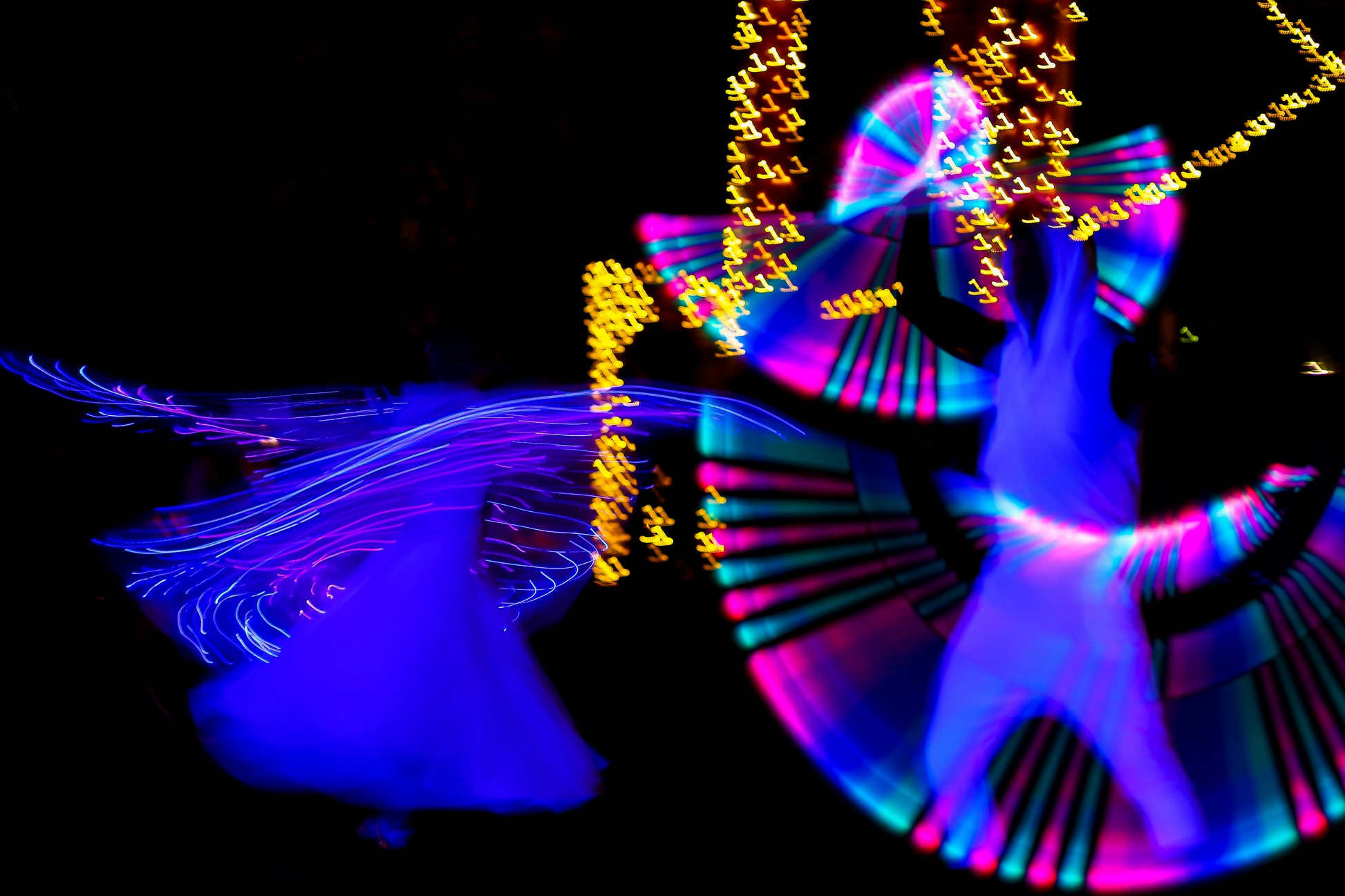 Color photo "Light dance" by Gabriel - glossy print