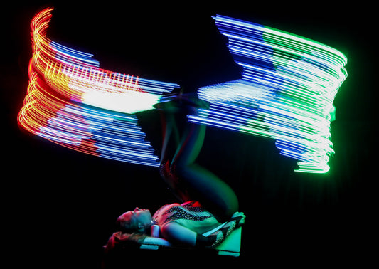 Color photo "Light kick" by Gabriel - glossy print