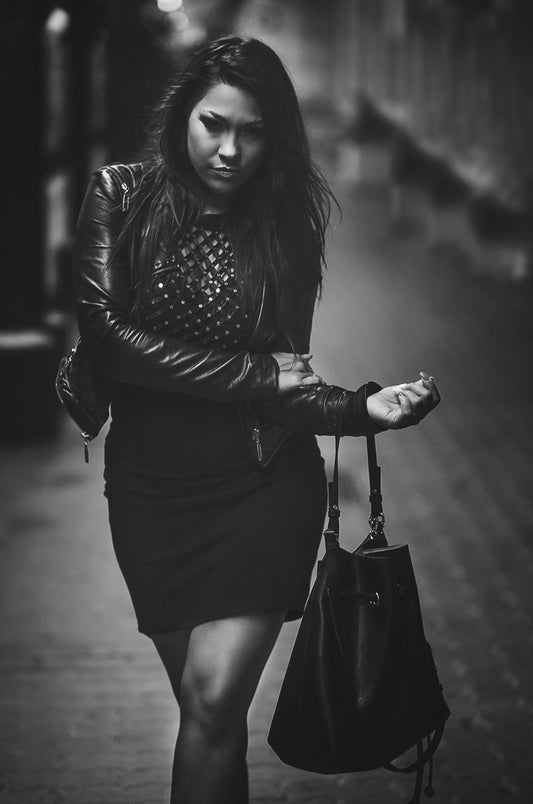 Black-and-white photo “Station” by Gabriel — matte print